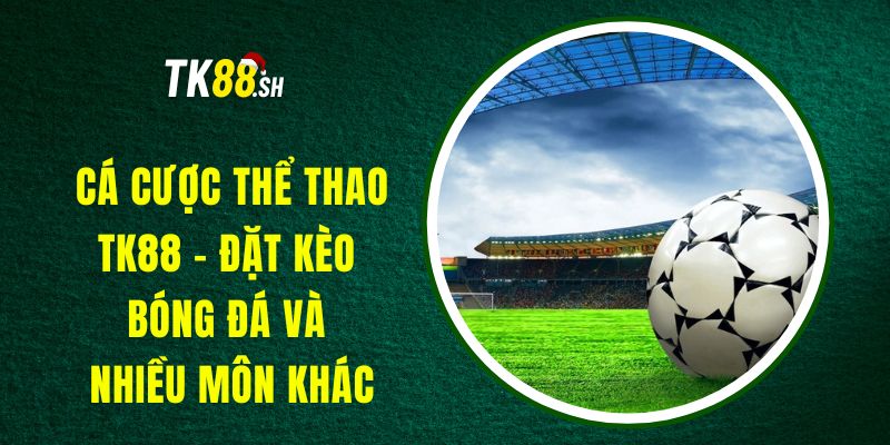 Cá Cược Thể Thao TK88 - Đặt Kèo Bóng Đá Và Nhiều Môn Khác