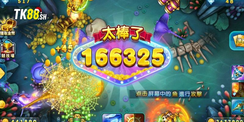 Các loại vũ khí mạnh mẽ của game bắn cá mỹ nhân tại TK88